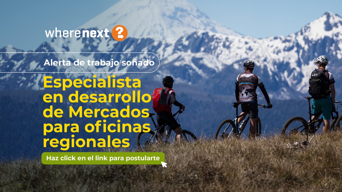 WhereNextGroup's tweet photo. #TrabajoSiHay🚨Buscamos 3 especialistas regionales en Desarrollo de Mercados para el programa Destino Naturaleza de USAID. 

Consulta la oferta general en este link o ve al hilo para aplicar a la oferta por región 👇🏻🧵https://t.co/InMS9c3TEs https://t.co/pwzLRtLvzL