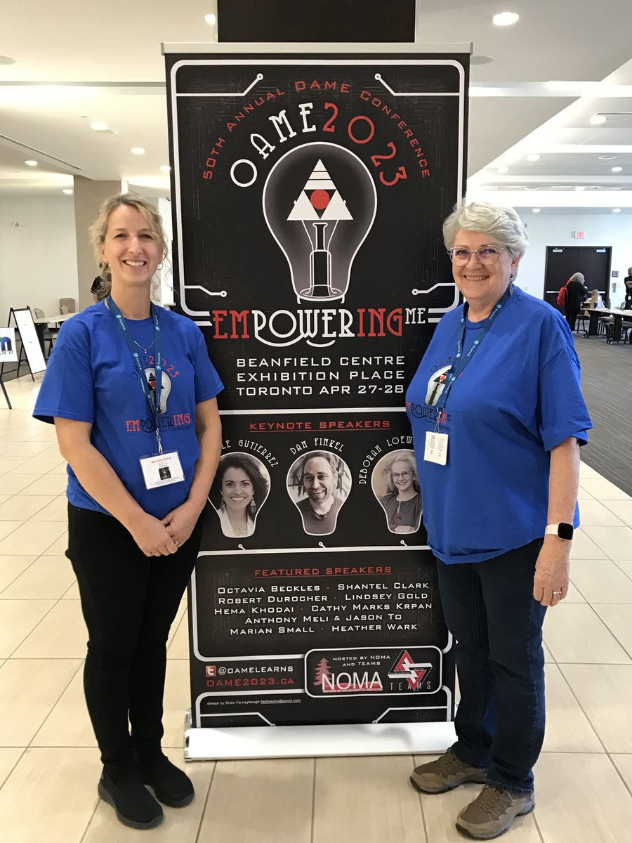 OAMElearns (@oamelearns) on Twitter photo Thank you <a href="/NOMAmath/">NOMA math</a> & <a href="/TEAMS_OAME/">TEAMS</a>, our co-hosting chapters for #OAME2023, and our FABULOUS conference co-chairs <a href="/peddie_melissa/">Melissa Peddie</a> & <a href="/Margare24718710/">Margaret Quinn</a> !! Thank you <a href="/NOMAmath/">NOMA math</a> & <a href="/TEAMS_OAME/">TEAMS</a>, our co-hosting chapters for #OAME2023, and our FABULOUS conference co-chairs <a href="/peddie_melissa/">Melissa Peddie</a> & <a href="/Margare24718710/">Margaret Quinn</a> !!