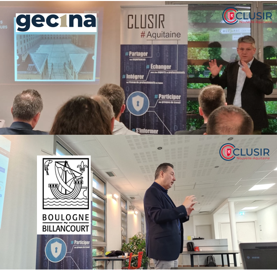 After du mois d'avril avec 2 retex sur l'évaluation des risques en continue avec Christophe Vergeron Directeur Général Adjoint en charge du numérique, de la ville de Boulogne Billancourt et Joel Robin, CTO de Gecina. #Yogosha #pentera

linkedin.com/posts/clusir-n…