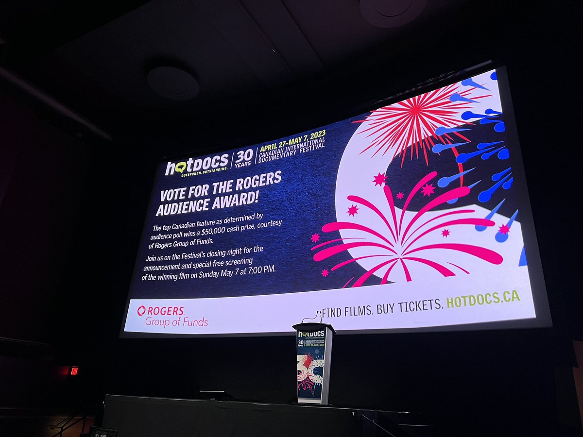HotDocs's tweet photo. The first screenings of the 30th anniversary Festival are happening soon!
Get ready for #HotDocs23!!! https://t.co/2UFS7umAmF