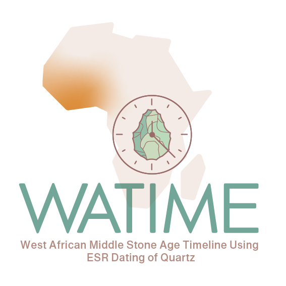 Eslembenarous's tweet photo. I’m so thrilled to share my WATIME project logo @MSCActions ! Excited to work with @Mat_Duv64 and to join the fabulous @CENIEH very soon!
#WestAfrica #MiddleStoneAge #ESRdating #quartz https://t.co/vRjIkx7vUW