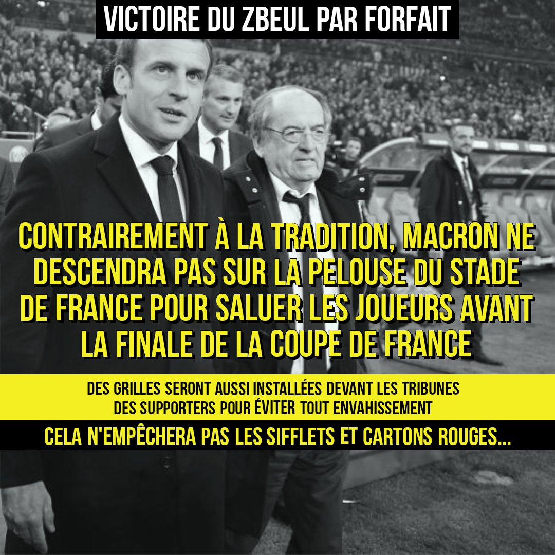 VICTOIRE DU ZBEUL PAR FORFAIT
#JOduzbeul #CoupeDeFrance