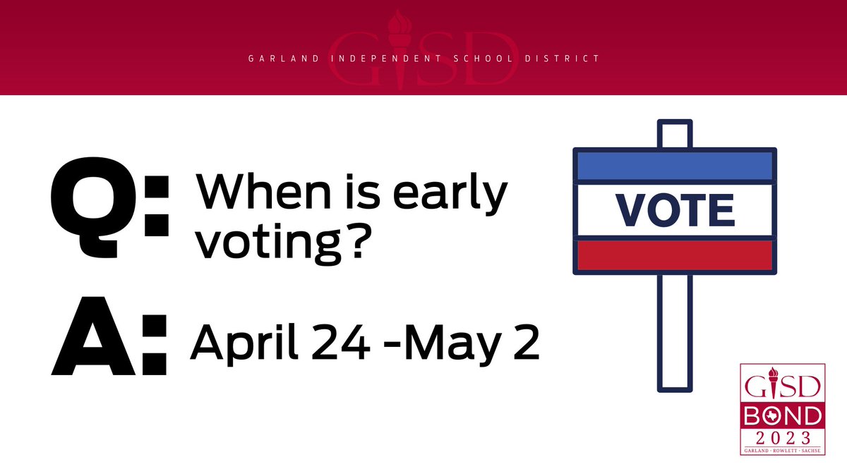 Garland ISD tweet media