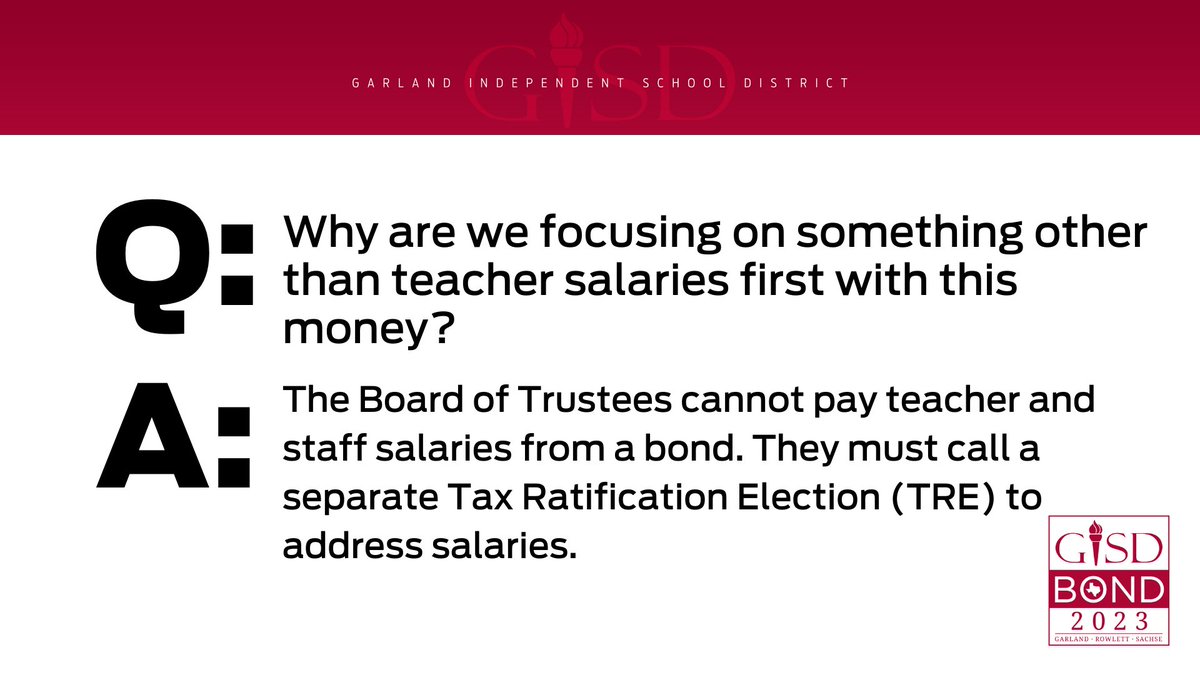 Garland ISD tweet media