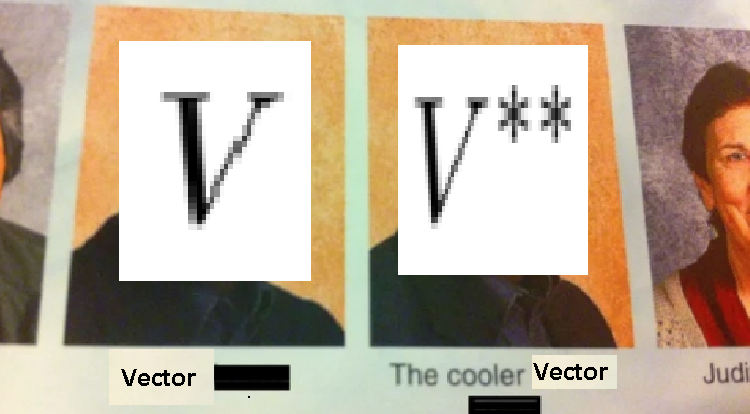 Dual vectors be like