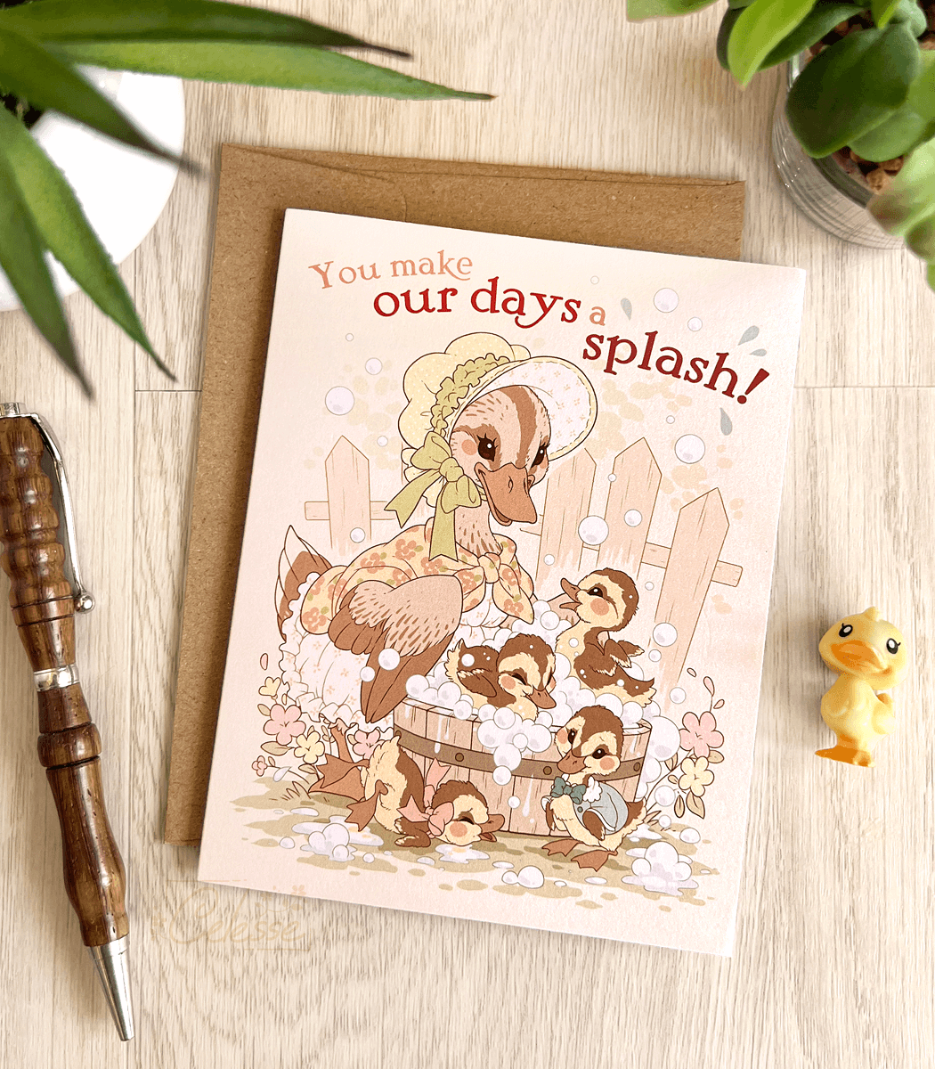 My Mother's Day greeting cards are now available in my shop! 💐💖