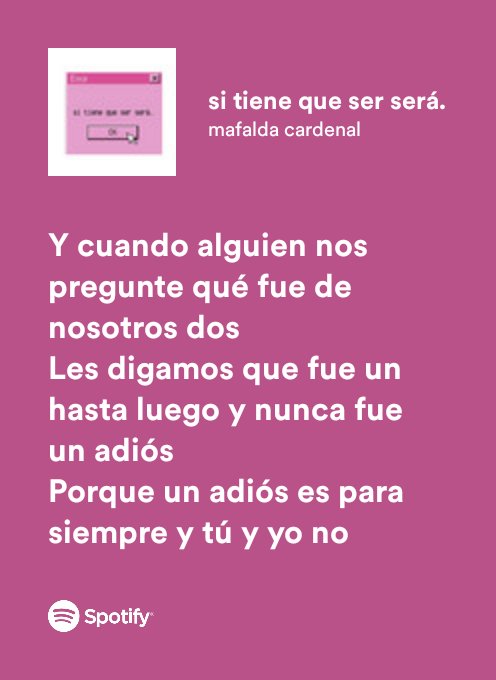 purxweapon's tweet photo. mis canciones de spoty no ayudan nunca

https://t.co/qwrb8OwU8i https://t.co/ZBYTtpSqC3