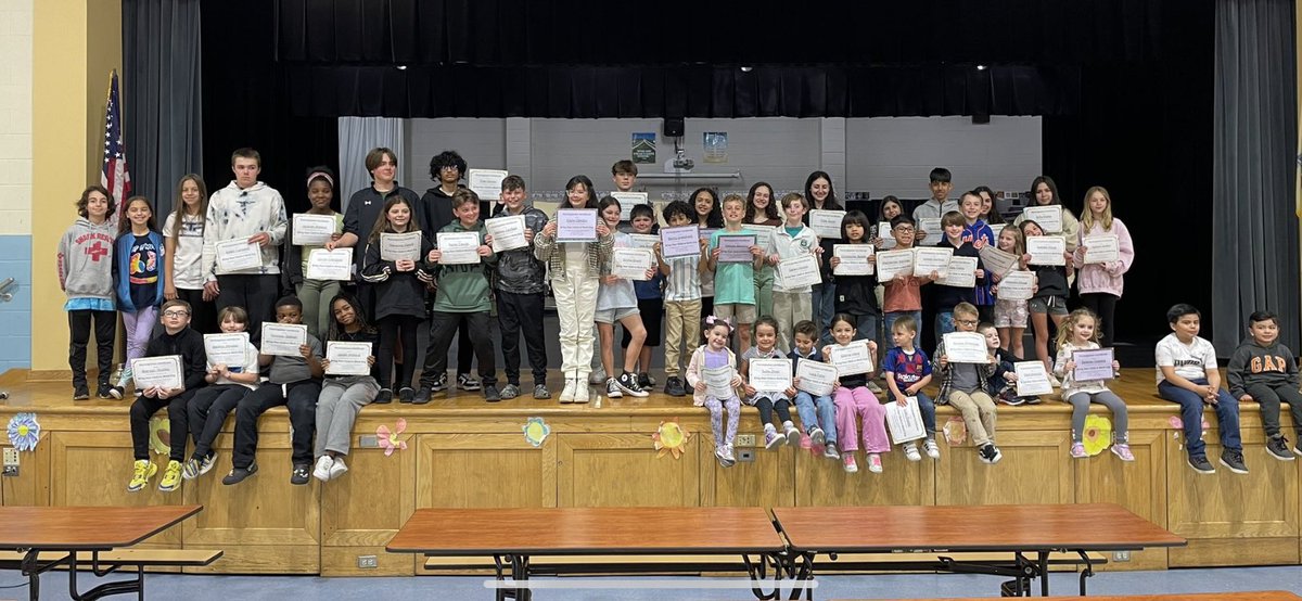 Had a fantastic day at Bring your Child to Work Day today! Michael played math games and showed our 5th grade math students what is ahead for them in Algebra. Thanks @AmerigoSchool for the special treat too! #TogetherWeCan