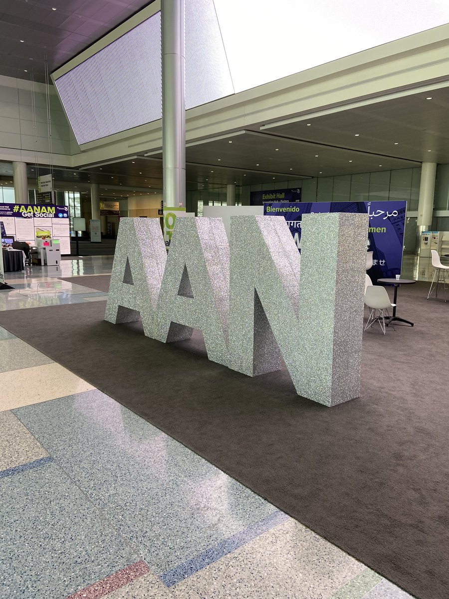 And that’s a wrap on my first #AANAM! What a fun week of learning, catching up with old friends, connecting with new mentors, and just being inspired about the field of neurology! Already can’t wait for Denver for #AANAM2024!