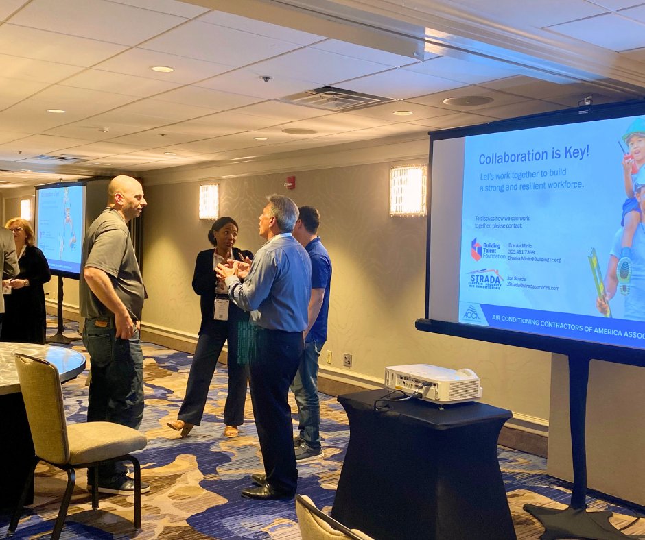 stradaservices's tweet image. A couple weeks ago Joe got the opportunity to speak at Air Conditioning Contractors of America (ACCA) Conference!

#YouOughtaCallStrada #StradaServices #ACCA2023 #airconditioningcontractorsofamerica