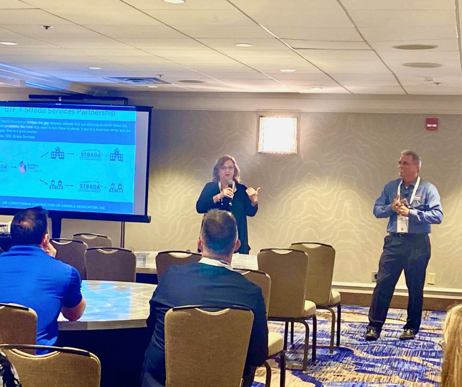 stradaservices's tweet image. A couple weeks ago Joe got the opportunity to speak at Air Conditioning Contractors of America (ACCA) Conference!

#YouOughtaCallStrada #StradaServices #ACCA2023 #airconditioningcontractorsofamerica