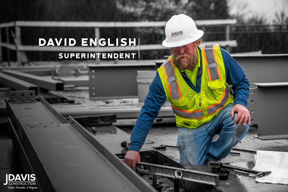 JDavisConst's tweet photo. Many of us have humble beginnings in the industry, and David English is no exception.
Follow David’s goals on the mountains of Western North Carolina, and let’s give him high praise for his commitment and workmanship!
#jdavis #construction #employeespotlight https://t.co/toqsQmnudP