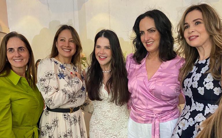 Gracias a mi amiga Nancy Cabrera por este almuerzo con mujeres líderes de Barranquilla.