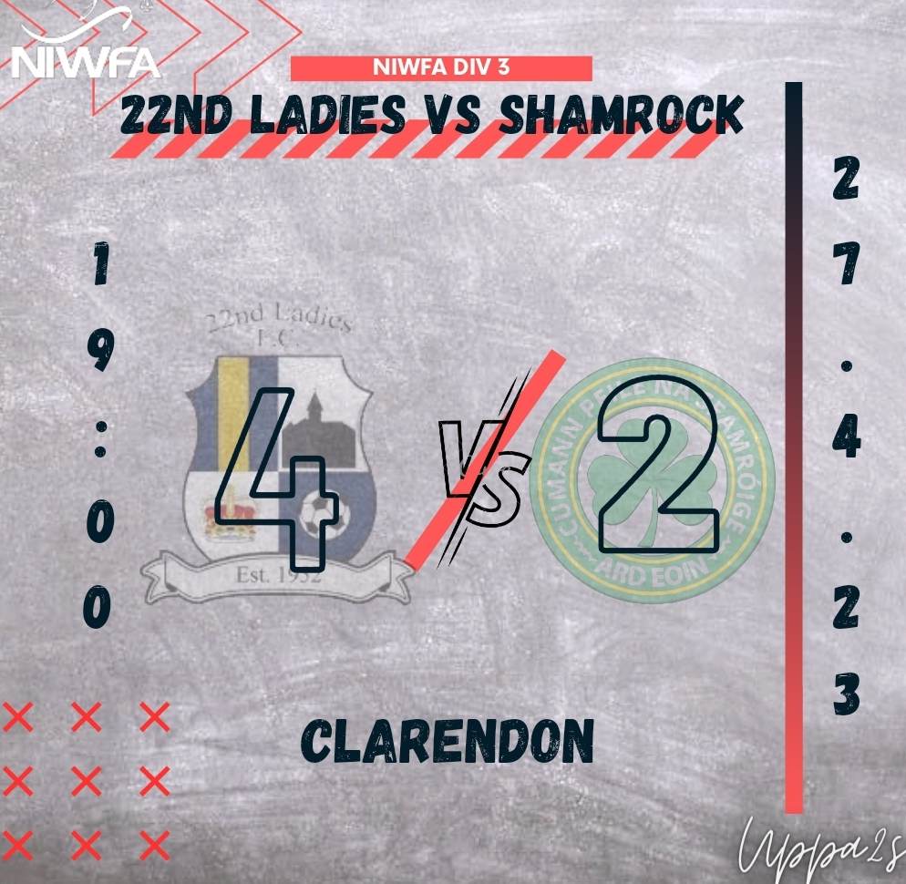 22ndladiesfc's tweet photo. Tonight's result https://t.co/MmJKfbfOOD