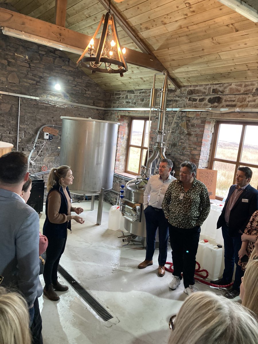 NChesChamber's tweet photo. Thoroughly enjoyable #networking event this evening with @forestdistil at the #CatandFiddle with guest speaker Tricia Francis from @tradegovuk_NW. Amazing place and fantastic #gin and #whisky https://t.co/IRj3yB90xw