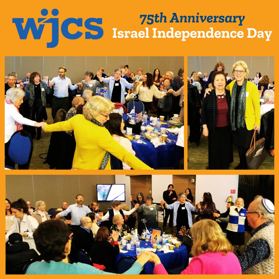 WJCSWestchester's tweet photo. More than 80 #HolocaustSurvivors gathered today at @wrtemple to celebrate Israel's 75th Anniversary. Thank you to State Senator @ShelleyBMayer for joining us in this spectacular celebration! #IsaraelIndependenceDay #Westchester #JewishPrograms @UJAfedNY @ClaimsCon https://t.co/akVyetj6C9