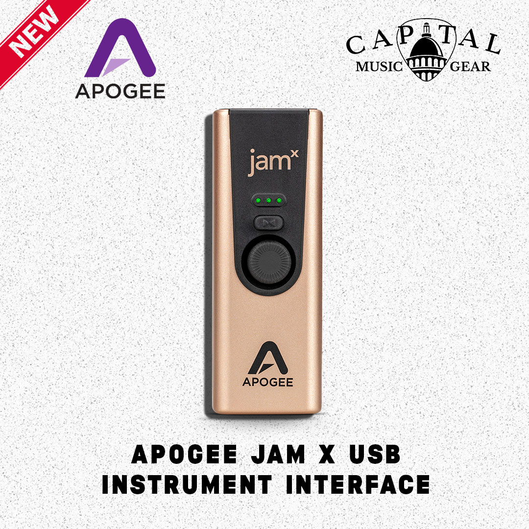 ✖️ Jam on the Spot. 🎛️ @apogeedigital Jam X is a premium audio interface designed for recording your guitar on your Mac, Windows computer, or iPad Pro. Jam X also works with your iPhone*. (🧵)