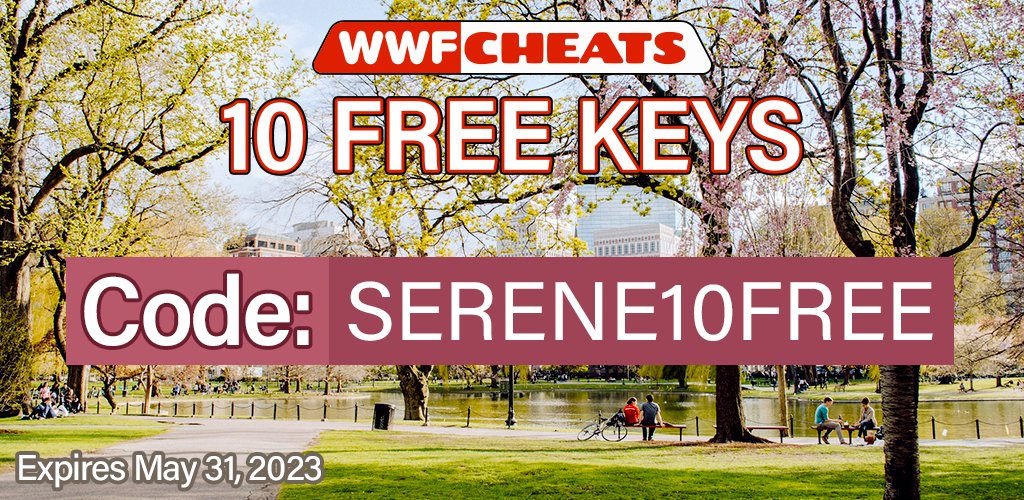 FirecrackerSW's tweet photo. Grab 10 free keys for Words With Friends Cheat .IO at https://t.co/bEgtbMZTLp! 🌷🌇#wordswithfriends #wwf #cheats #giveaway #free https://t.co/SM7waR1xWb