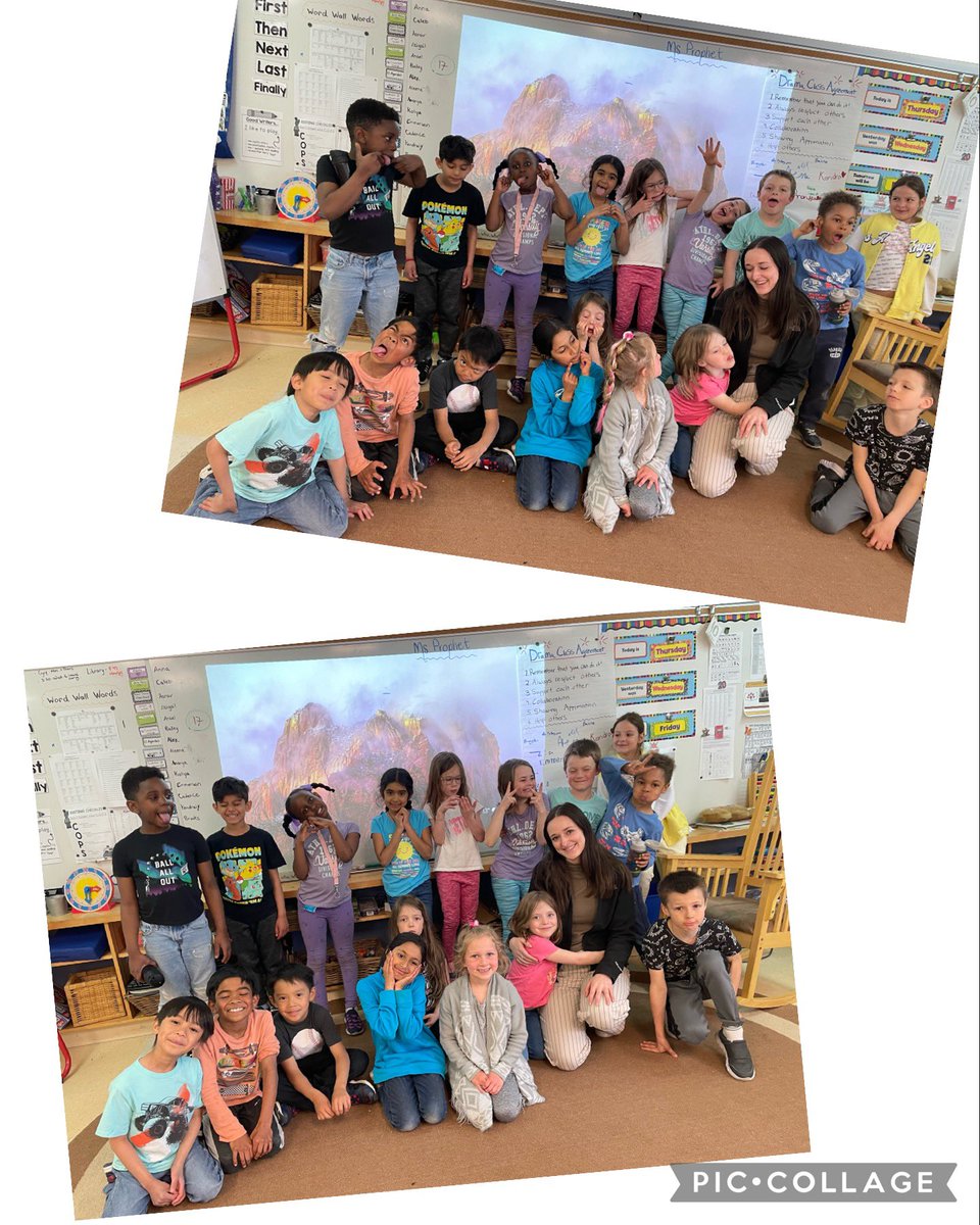 MsScottTeaching's tweet photo. So sad my time with my very first class is over, but feeling very lucky to have been their teacher this year ❤️. Thank you so much @StAnneOCSB and everyone who made this year a wonderful learning experience! @lesyamarie123 https://t.co/4lLiKeAwnF