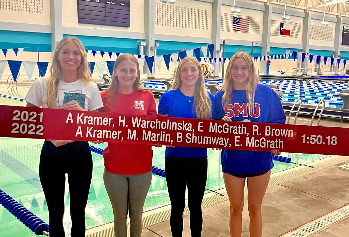 marcusaquatics (@marcusaquatics1) on Twitter photo Celebration Time at the WAC as the record is hung for the 200 Medley Relay, congratulations ladies. <a href="/Marcus_HS/">Marcus High School</a> <a href="/LISDsports/">Lewisville ISD Athletics</a> Celebration Time at the WAC as the record is hung for the 200 Medley Relay, congratulations ladies. <a href="/Marcus_HS/">Marcus High School</a> <a href="/LISDsports/">Lewisville ISD Athletics</a>