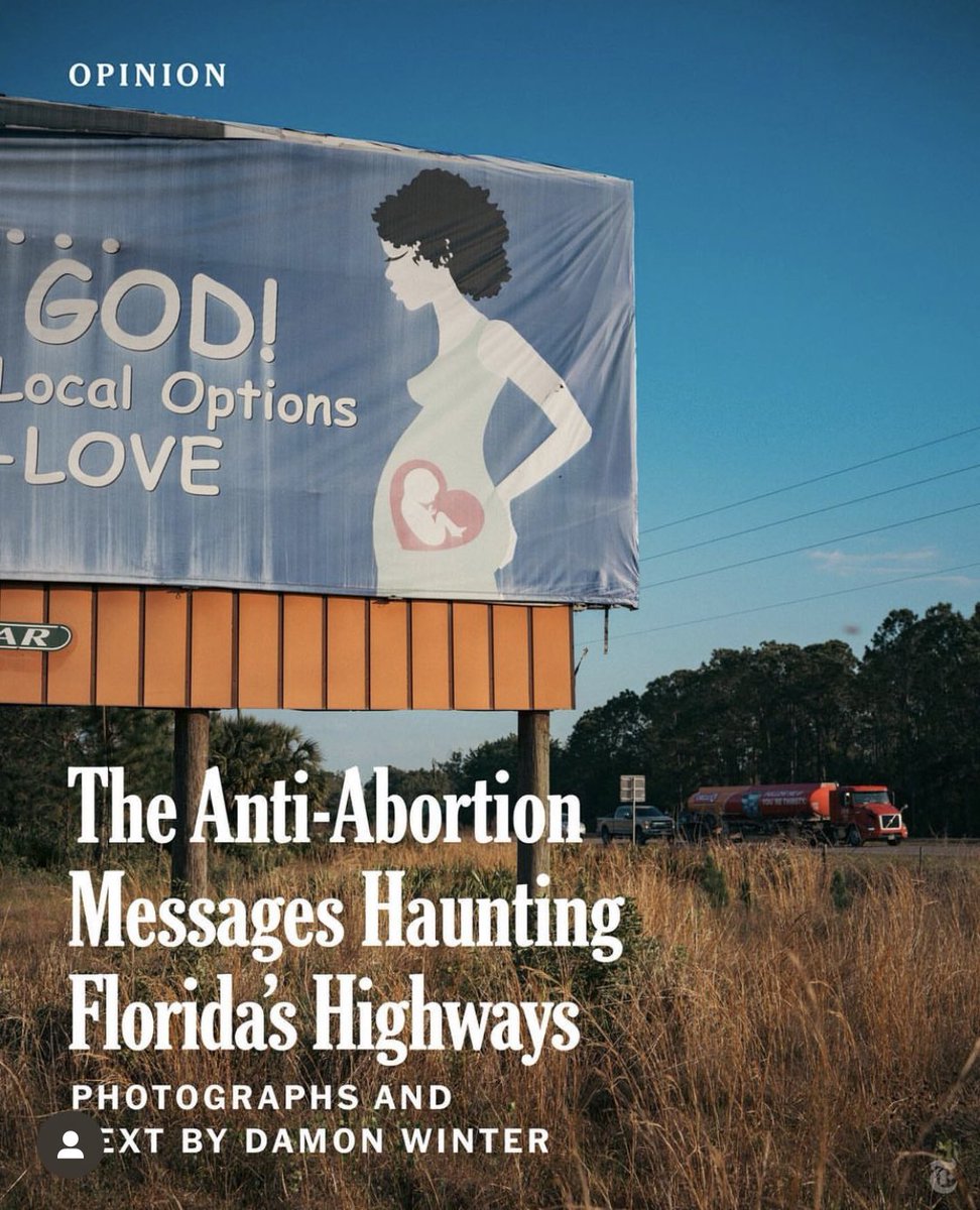 Alternate @nytimes headline: 

An Advertising Campaign to Celebrate Life Inspires Travelers Along Florida’s Highways 

#prolife #standforlife #everylifematter #praytoendabortion #abortionismurder