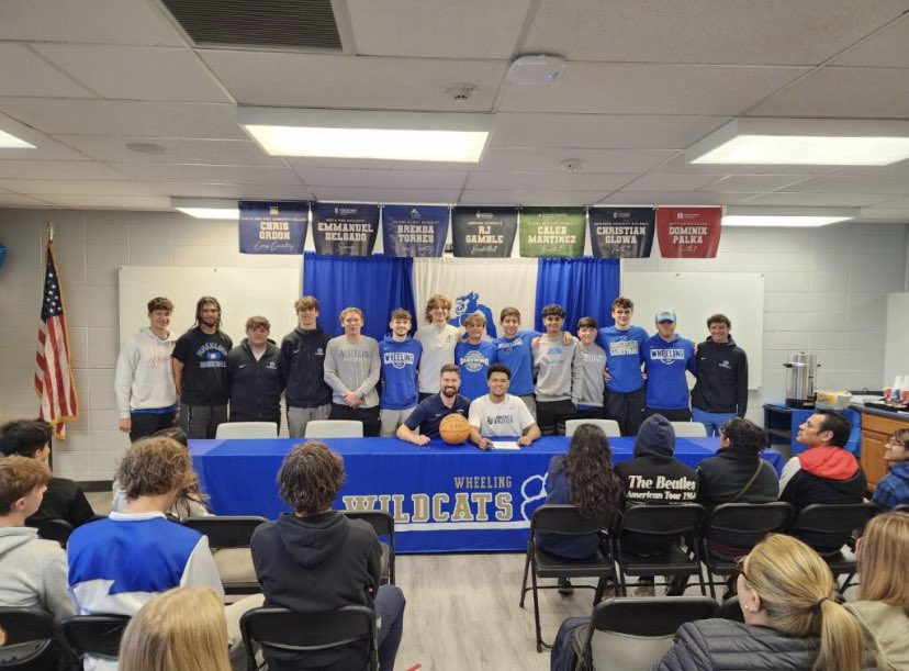 Signing Day ‼️
 
Thankful to officially be a part of the Vikings family!
Ready The Ship!
GTAC!
 
Thanks to my <a href="/Wheeling_Hoops/">Wheeling Basketball</a> coaches and teammates for your support!
 
<a href="/Coach_Korn/">Casey Korn</a>  <a href="/JulianDeGuzman3/">Julian DeGuzman</a>   <a href="/Jeff3Simon/">Jeff Simon</a>  <a href="/LUVikingsMBB/">Lawrence Men’s Basketball</a>   <a href="/Coach_Antosz/">Tom Antosz</a>