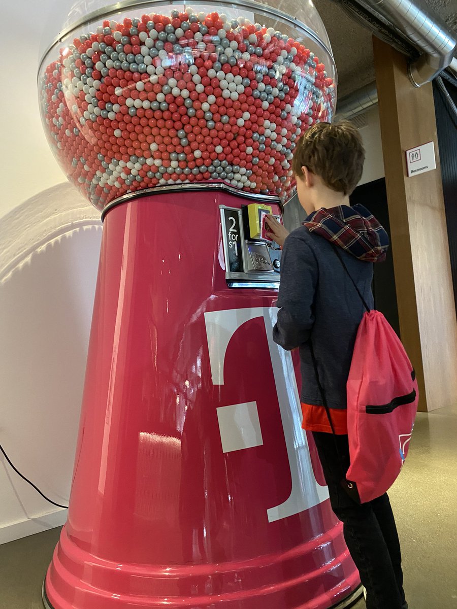CorrinalynG's tweet photo. Bring your kid to work day @TMobile. Thank you @MikeSievert for giving our kiddos this incredible opportunity. ❤️#beyou https://t.co/TltyuOepxi