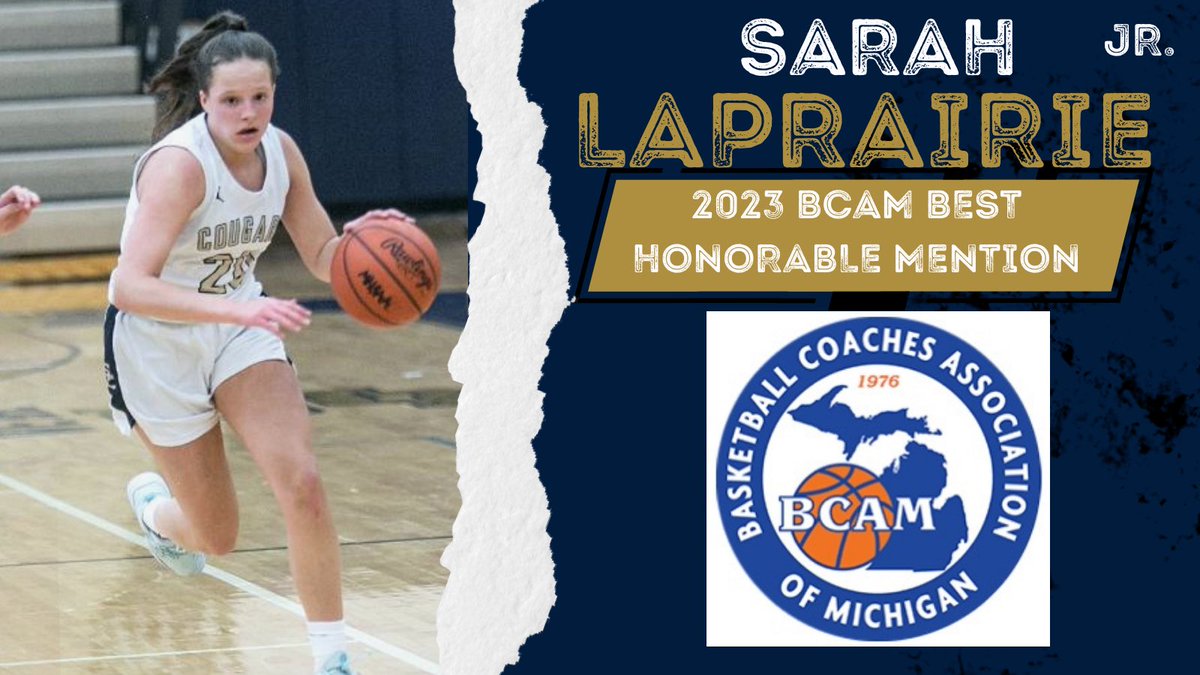 Congratulations <a href="/laprairie_sarah/">Sarah LaPrairie</a> on being named to the <a href="/BCAMCoaches/">BCAM</a> Best List!