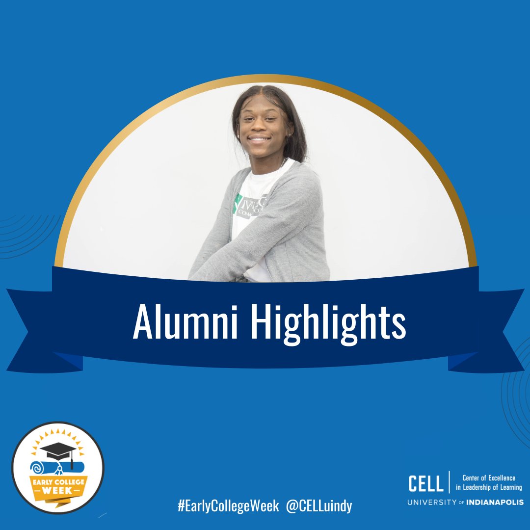 21st Century Charter (@21stchartergary) on Twitter photo “You have a lot of support at 21st Century it's not just about your academic wellbeing but it's also about your mental health. They are there emotionally, they are there mentally, even outside of school." - Nalayah Young, 21st Century Charter Alumni
#EarlyCollegeWeek <a href="/CELLuindy/">CELL at the University of Indianapolis</a> “You have a lot of support at 21st Century it's not just about your academic wellbeing but it's also about your mental health. They are there emotionally, they are there mentally, even outside of school." - Nalayah Young, 21st Century Charter Alumni
#EarlyCollegeWeek <a href="/CELLuindy/">CELL at the University of Indianapolis</a>