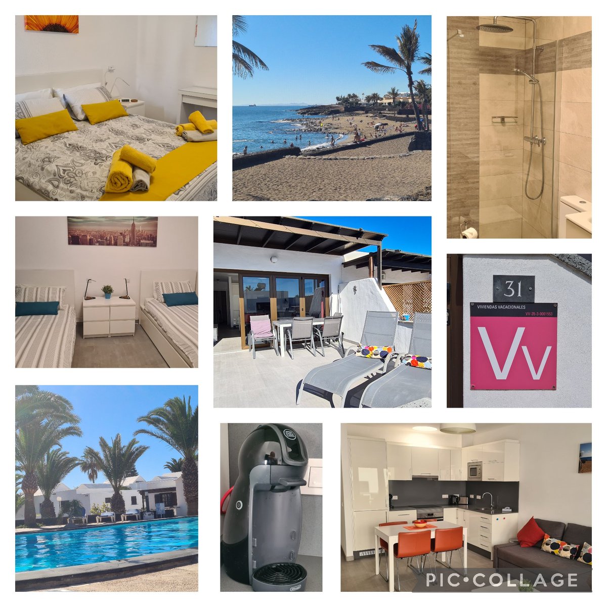 If you're still looking for some sunshine in 2023, you'll need to be quick.  Last remaining availability:

10-24th October
1-16th December 

#lanzarote #costateguise #playabastian #holidaylet #yearroundsun #2bedroom #pool #beach #2023holiday