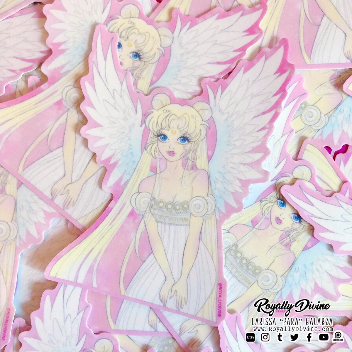 Excited to share the another addition to my #etsy shop: Princess Serenity Sticker etsy.me/40J2DZy #sticker #royallydivine #angelicpara #sailormoon #sailormoonsticker #princessserenity #princesssticker #angelsticker #neoqueenserenity