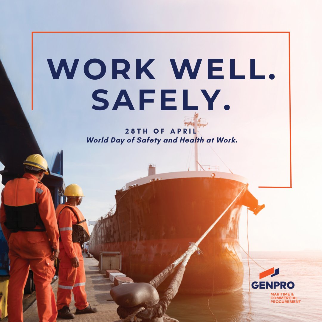 genpro_GO's tweet image. On this World Day of Safety and Health at Work,  we  reconfirm our commitment to protecting our staff and all involved in the #GenPro #supplychain. Our extensive #auditprotocol ensures partners/suppliers adhere to  international #safety #regulations

#healthandsafety