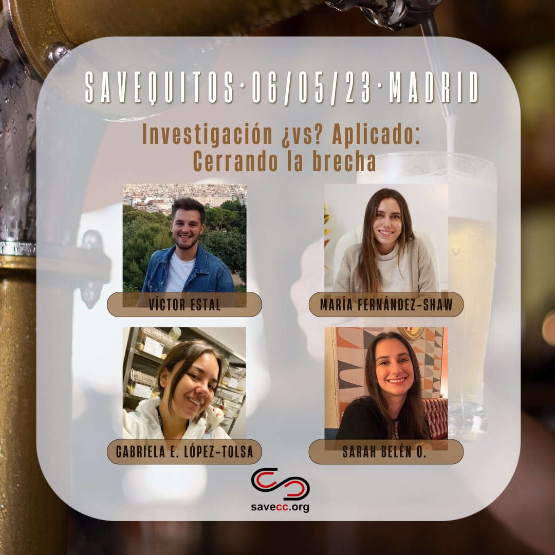 savequitos's tweet photo. ¡Vaya cracks para intentar cerrar esta brecha! 🔥

Os presentamos a lxs 4 participantes que debatirán sobre la brecha que existe entre el mundo de la investigación y lo aplicado dentro del análisis de conducta. https://t.co/tPcx9VBEOK