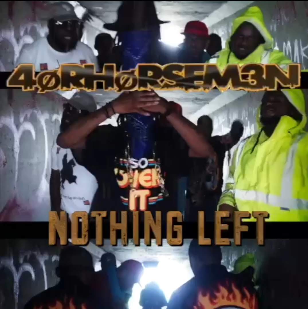 Tonight....... Midnight.....
The World 🌎 Premier......
' NOTHING LEFT ' 
#youtubechannel
<a href="/4Horsem3n/">4oRHorsem3n</a>  #4HM
#THEFOURHORSEMEN
#4HORSEMEN
#4ØRHØRSEM3N