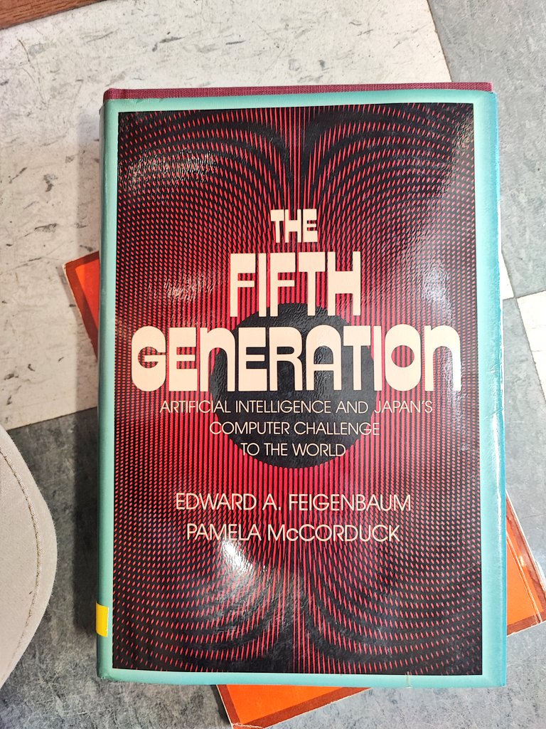 mhuggins_'s tweet photo. Check out this book, from 40 years ago... Wonder if any of this stuff came true?

@pamela80572614 #EdwardFeigenbaum https://t.co/3JoLemQkXh
