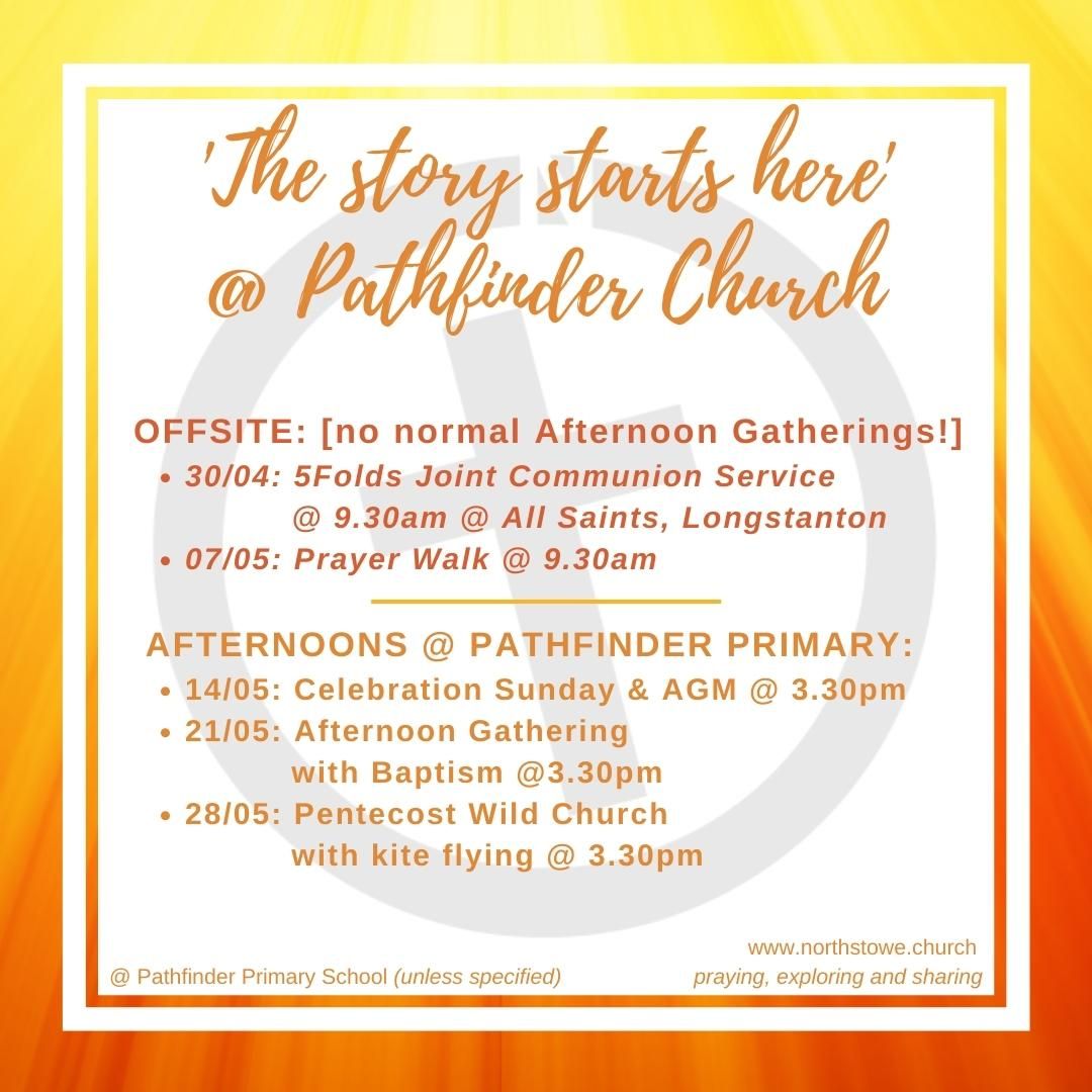 OFFSITE: Sunday Morning in Longstanton (NO Afternoon Gathering), and plans for the Coronation Weekend - Read the eNews here mailchi.mp/a25a29778ba2/a…