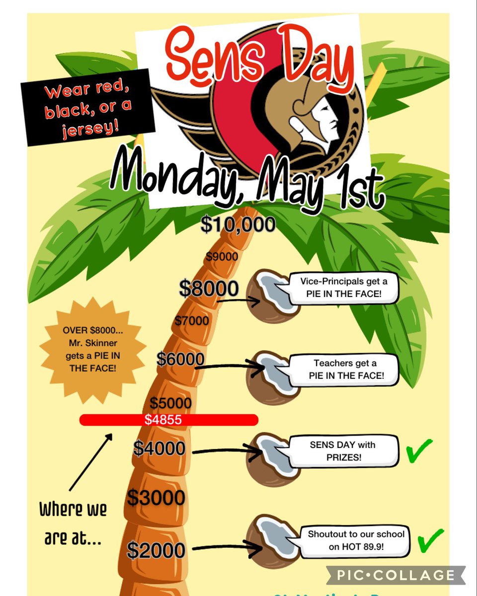Adele Srutek (@mrssrutek) on Twitter photo We’ve reached out 2nd fundraising goal! 🙌👍🥰🪩We are having a Sens day on Monday, May 1st. <a href="/StMartinCouncil/">StMartinCouncil</a> <a href="/StMartinOCSB/">St. Martin de Porres School</a> We are more than half way to our final goal! 🙏💪😀 We’ve reached out 2nd fundraising goal! 🙌👍🥰🪩We are having a Sens day on Monday, May 1st. <a href="/StMartinCouncil/">StMartinCouncil</a> <a href="/StMartinOCSB/">St. Martin de Porres School</a> We are more than half way to our final goal! 🙏💪😀