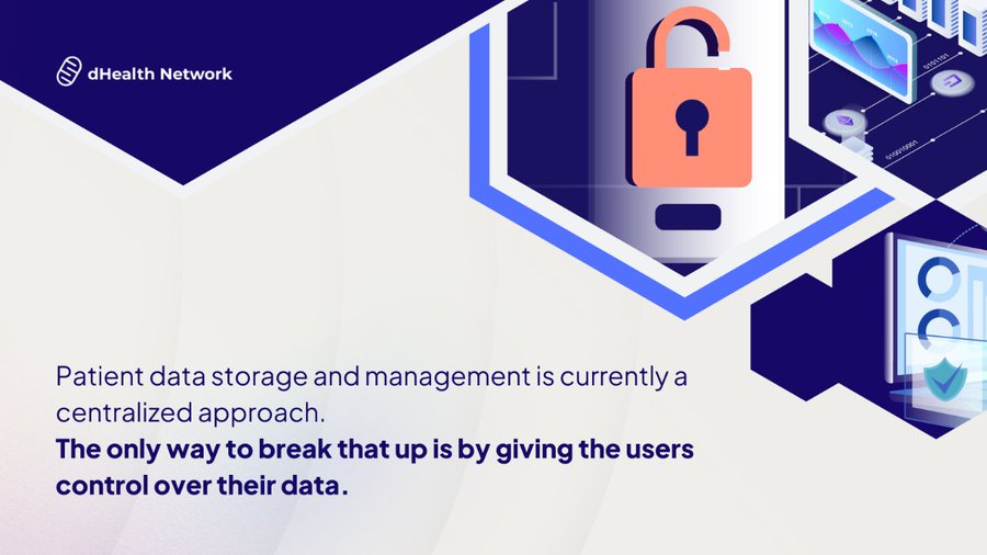 dHealth_Network's tweet photo. With all the tech advancements happening in healthcare and other fields, we still don't totally own our #HealthData!🙄 
#dHealth is here to fix that!✅ 
Let's take control of our health data once and for all!💪🏼🏥🔒 
#BlockchainForHealthcare #CryptoHealthcare #OwnYourData https://t.co/QFpgWmfpY8
