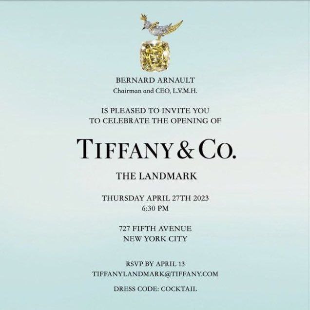 Shinemichm's tweet photo. — El día de hoy se llevará a cabo él evento de apertura de la nueva tienda de Tiffany &amp; Co. en New York a donde asistirá Jimin.

Horarios [+]

TIFFANY BRAND AMBASSADOR JIMIN
#JiminXTiffanyAndCo https://t.co/bQ67sNe14r