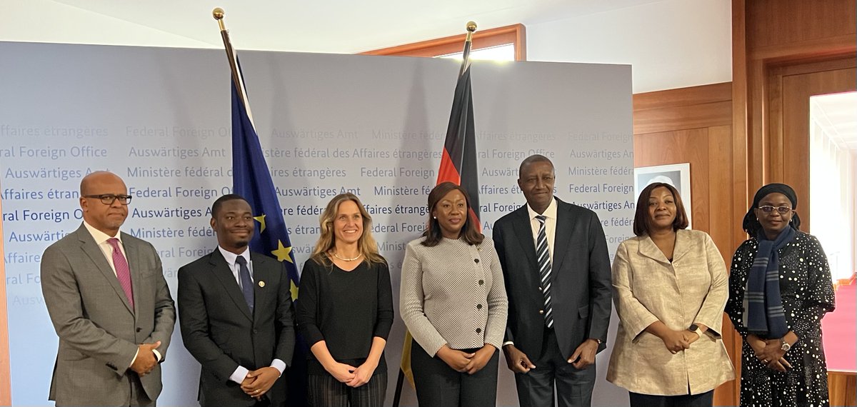 In Berlin for an official working visit, I had the pleasure to meet this April 27 (National Day in Togo), Ms Katja Keul, Minister of State at the German Federal Foreign Office. Discussions were around ECOWAS Commission's and German Government collaboration on shared concerns.