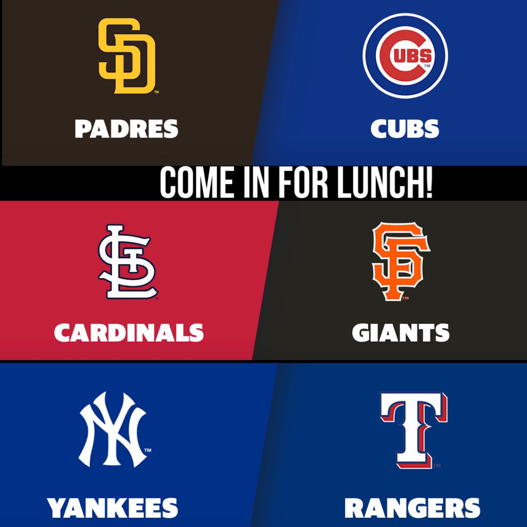 BullpenBarSD's tweet photo. Just in time for Lunch! https://t.co/A1A2I9coeF