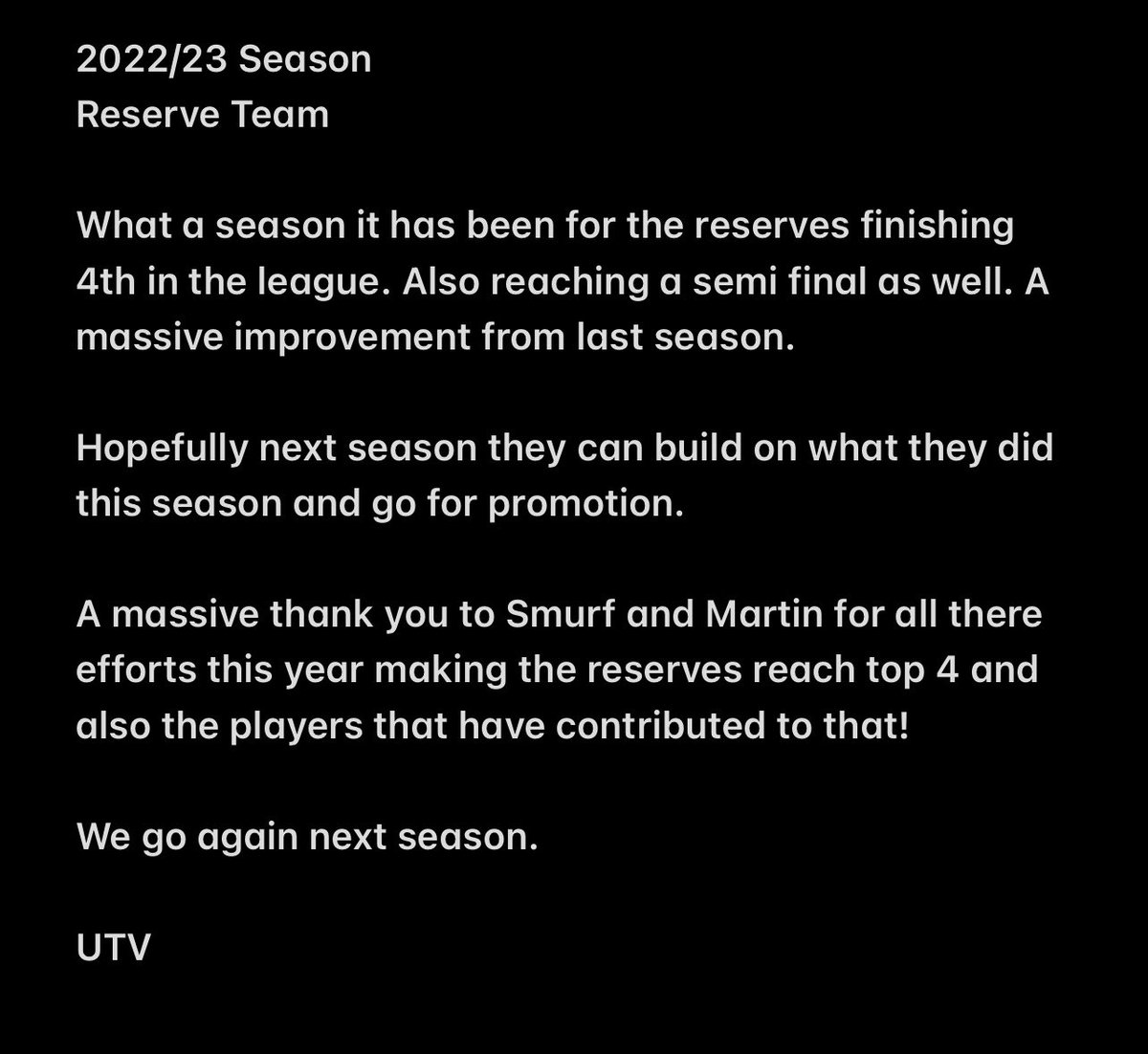 Steventon FC tweet media