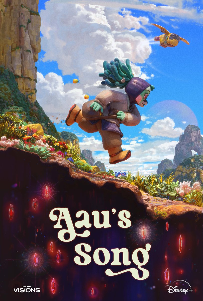 Triggerfish presents “Aau’s Song,” a new animated short from #StarWarsVisions Volume 2, arriving in one week on @DisneyPlus.