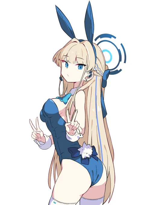 トキバニーを描いたので尻を見てください!!!