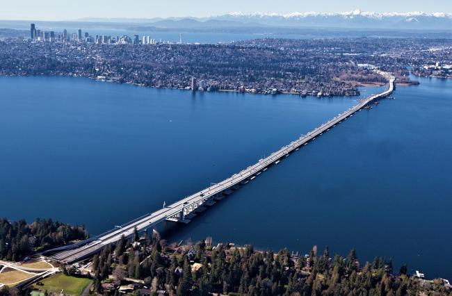 wsdot_520's tweet photo. Good morning! Happy late birthday to us 🥳🎂

Yesterday marked 7 years since the bridge became fully open to both directions of traffic! https://t.co/LiNJEJ24LU