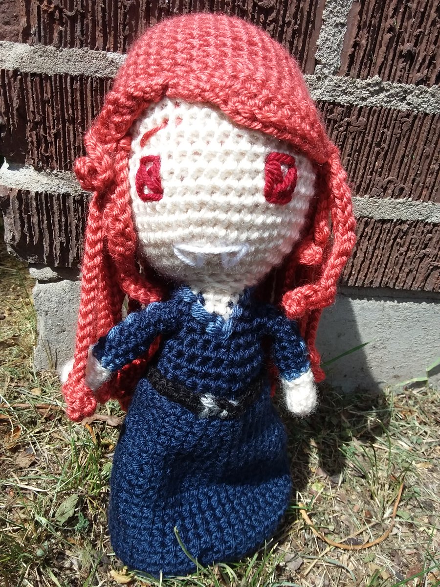 SquidsCraftLair's tweet photo. Made this plushie based on Lenore of Styria from Netflix's Castlevania anime.
#castlevania #lenoreofstyria #plushie #crochet #handmade #vampire #castlevanianetflix https://t.co/2WOIOOjsFA
