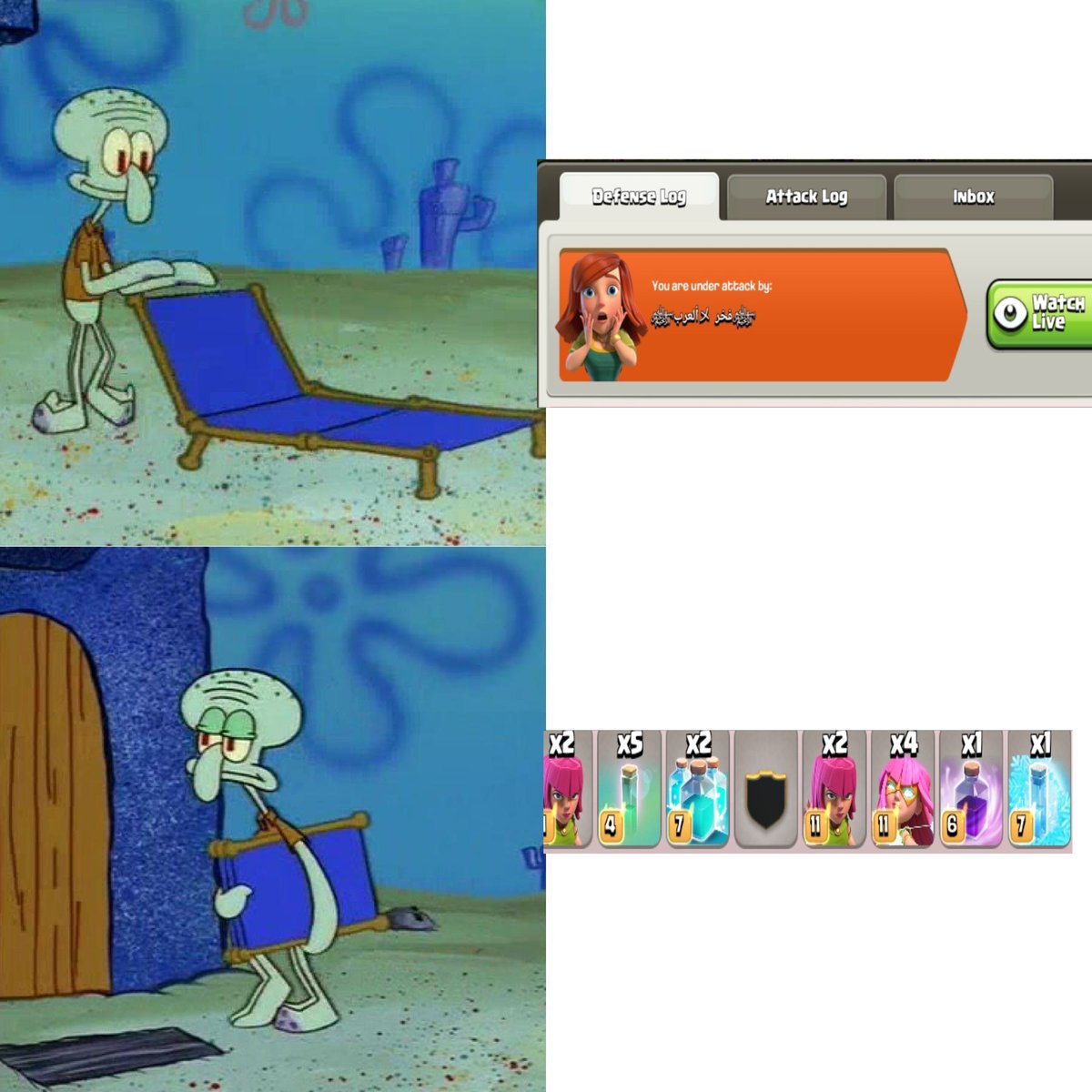 Me excited to see how my new base works 😞