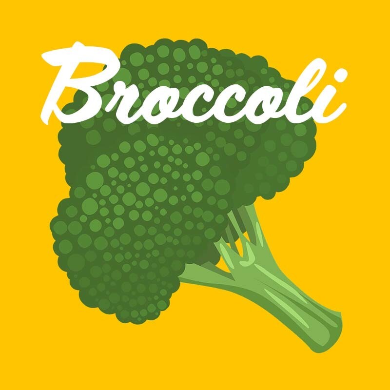 Broccoli is an amazing vegetable, full of amazing nutrients and minerals. Take a look for yourself:
Calories: 31.
Water: 89%
Protein: 2.5 grams.
Carbs: 6 grams.
Sugar: 1.5 grams.
Fibre: 2.4 grams.
Fat: 0.4 grams.
(Per 90g)
Do you like broccoli? 🥦😁
#Broccoli