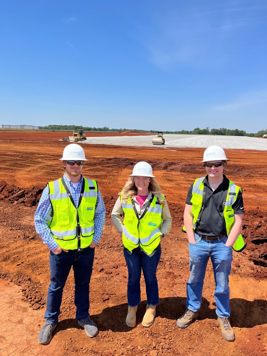 We’ve had a great time with our interns this semester! Earlier this week, our Alabama interns had the opportunity to travel with the Preconstruction Team to visit a Huntsville job site. They know how to make field work look fun!
#cooperconstructionco #generalcontractor