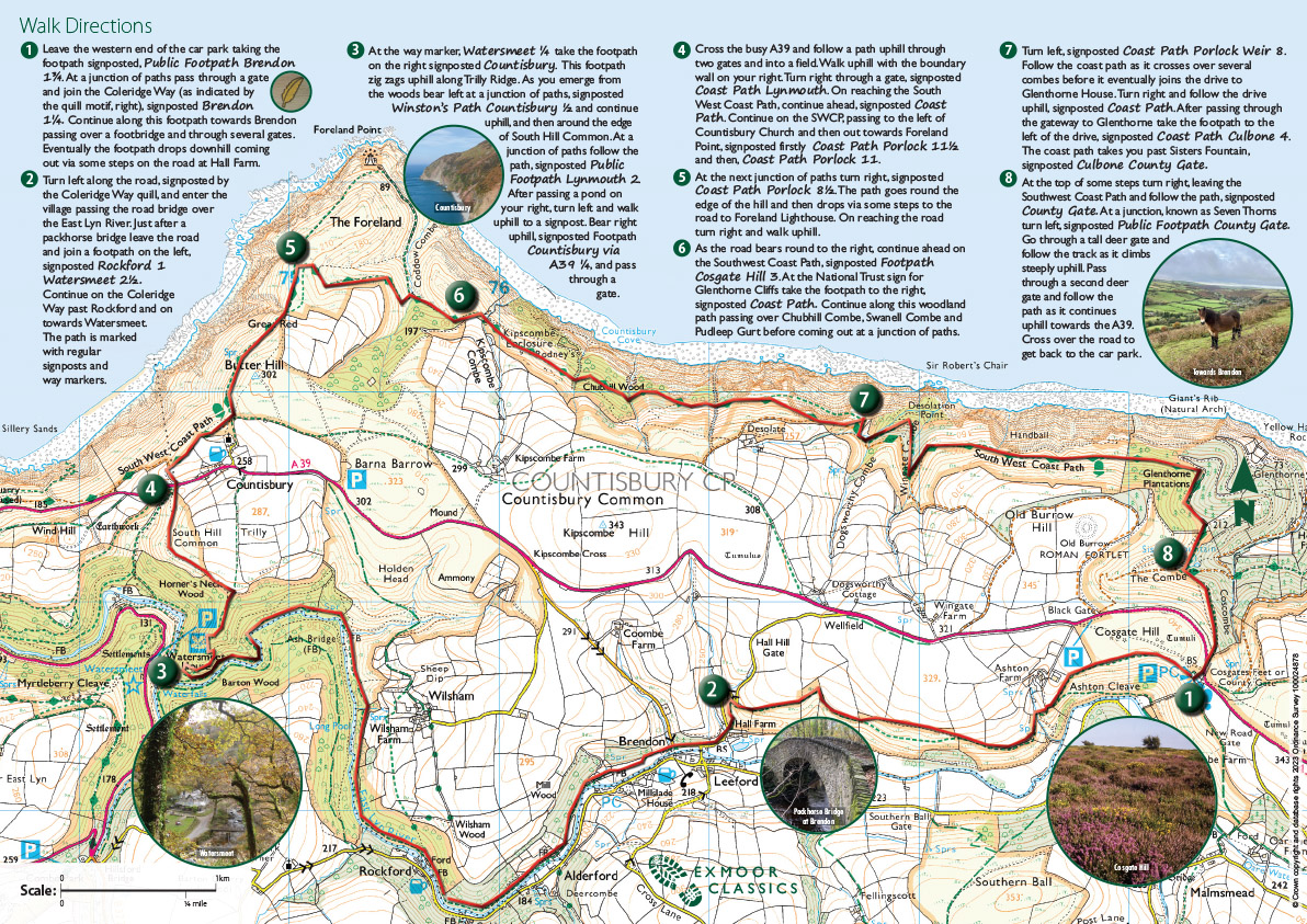 ExmoorNP's tweet photo. What are you doing for Bank Holiday Monday? - Get out in the outdoors with our new 'Classic' walks series - a chance to explore the beauty of Exmoor.

Here's number 3 - Countisbury and Brendon

More inspiration here https://t.co/DJijwNEM8Z

Maps&amp;Books available in our @ExmoorNPCs https://t.co/hPKKlB8tX9